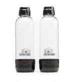 Drinkmate 1L Carbonation Bottle w/cap Black
