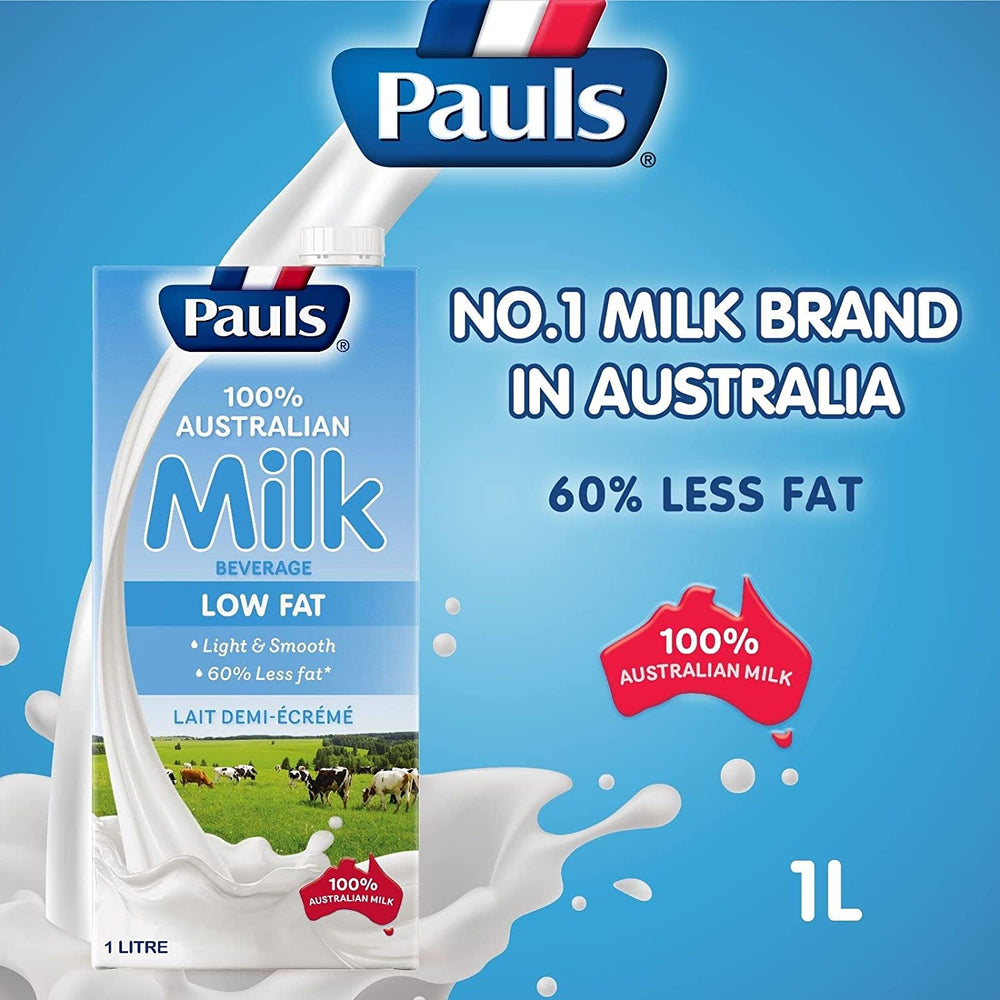
                  
                    PAULS UHT Low Fat Milk (12 x 1L)
                  
                