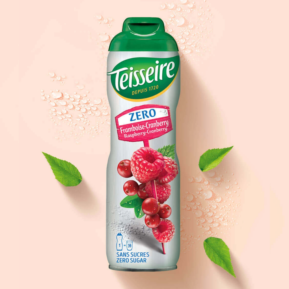 
                  
                    Teisseire Le 0% Raspberry & Cranberry Syrup 600ml
                  
                