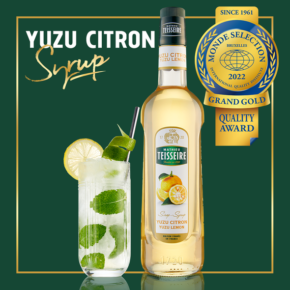 Teisseire The Fruits Yuzu Lemon Syrup 700ml