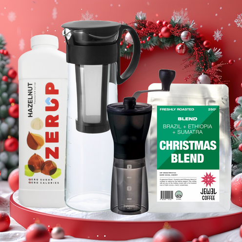 Christmas Coffee Cold Brew Pot Gift Set
