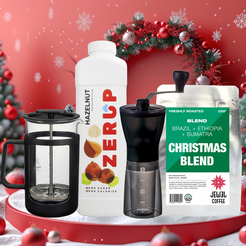 Christmas Indoor Coffee Press Gift Set