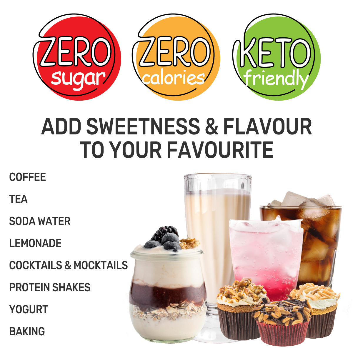 Zerup Zero Sugar Caramel Syrup 1L Jewel Coffee