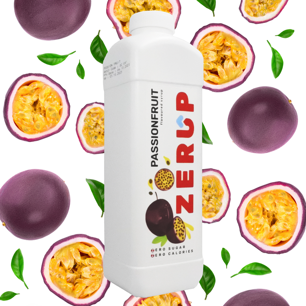 
                  
                    Zerup Zero Sugar Passionfruit Syrup 1L
                  
                