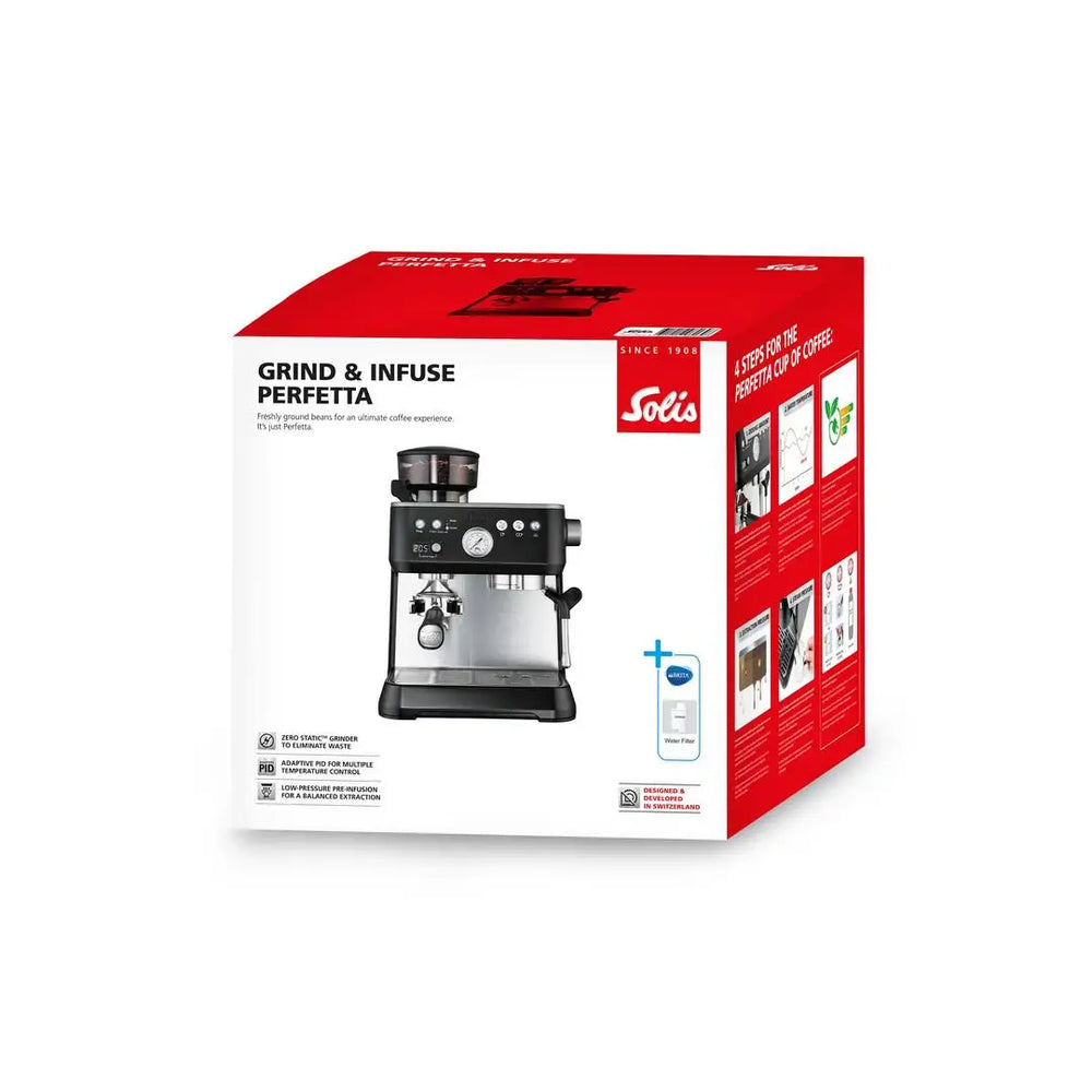 
                  
                    Solis Grind & Infuse Perfetta Black Stainless Steel
                  
                