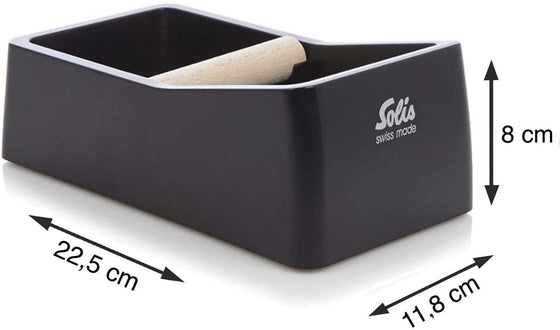 Solis Coffee Knock Box Black