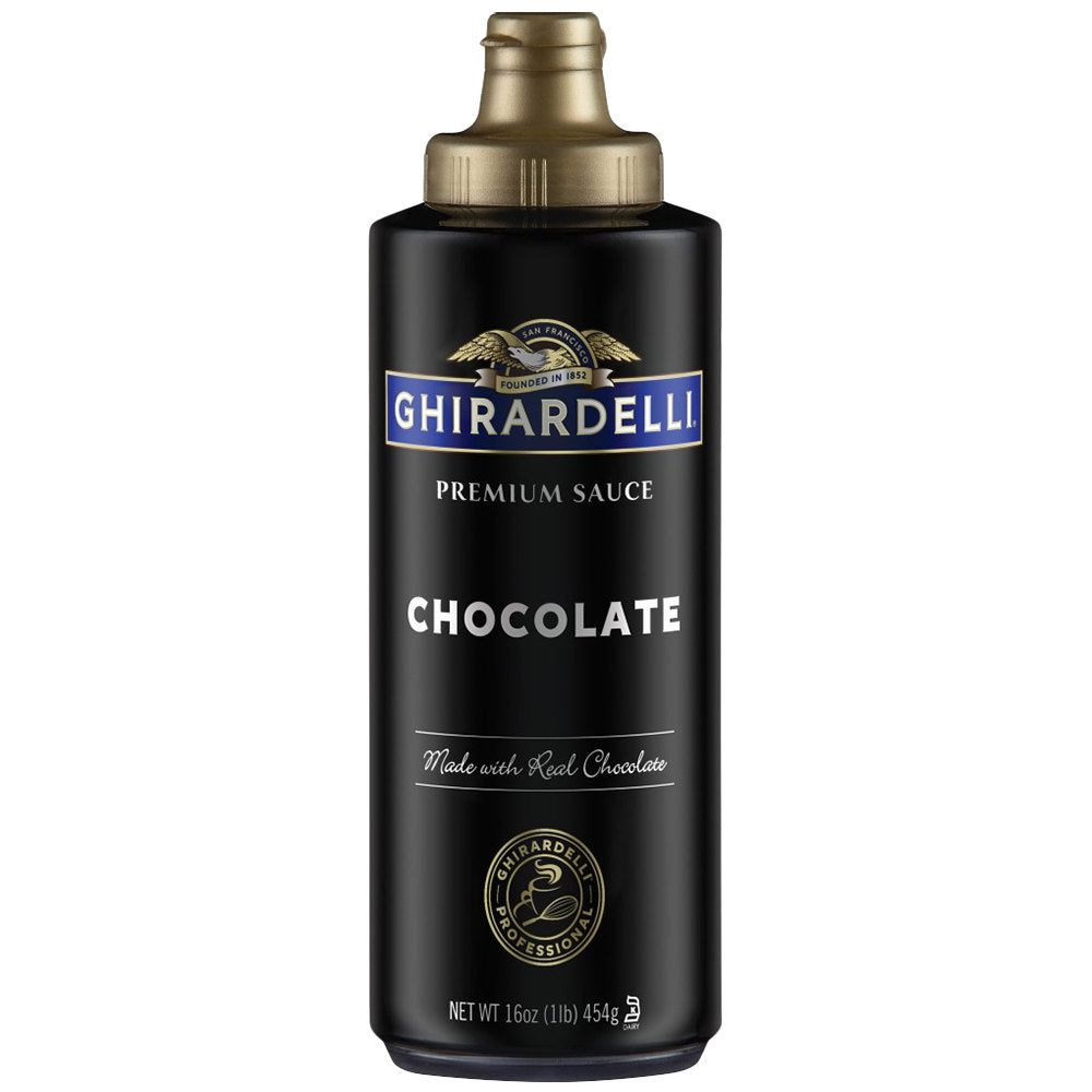 
                  
                    Ghirardelli Black Label Chocolate Sauce 16oz Squeeze Bottle (Pack of 2)
                  
                